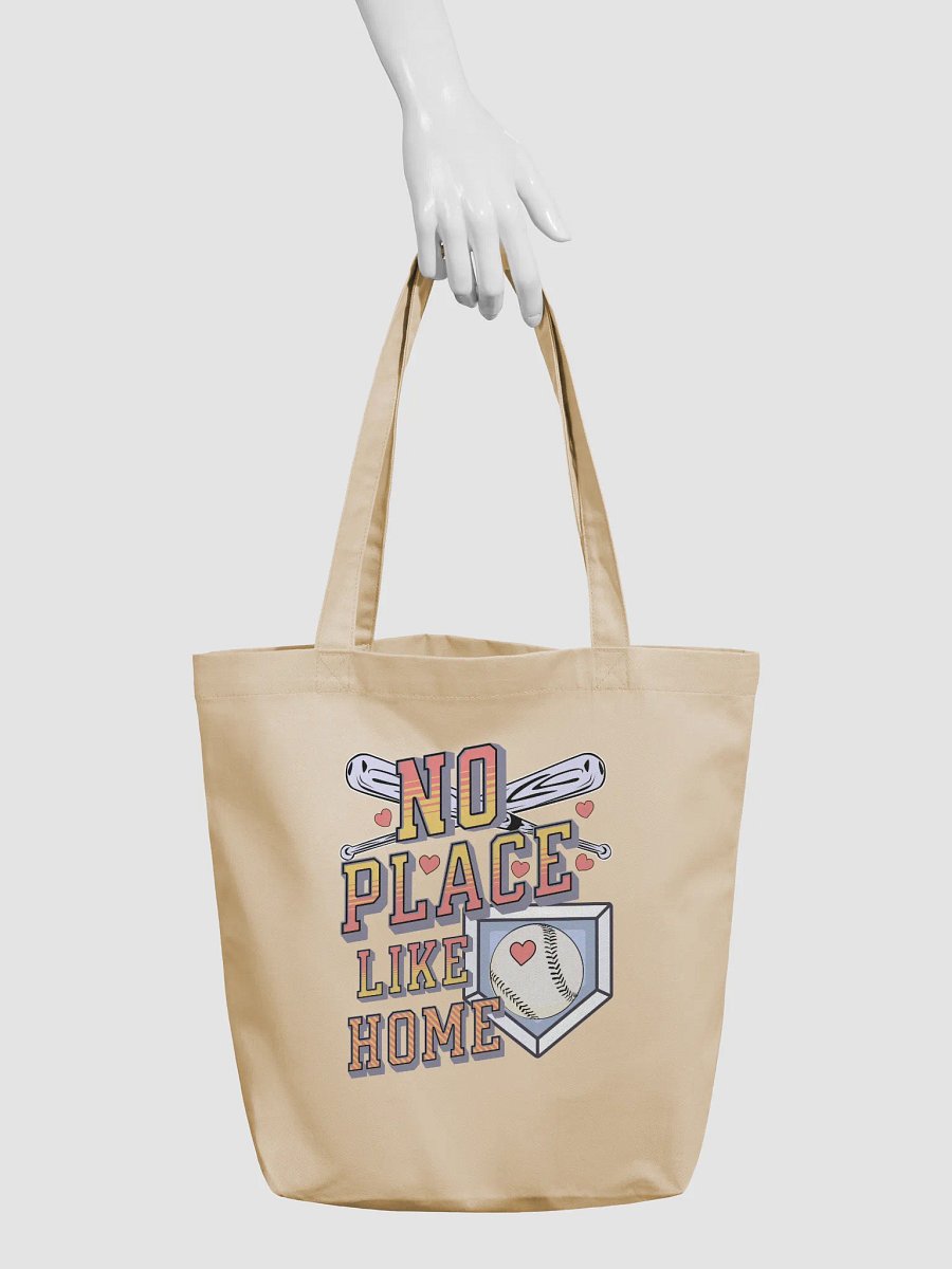 No Place Like Home Baseball Playful Love Tote Bag product image (6)