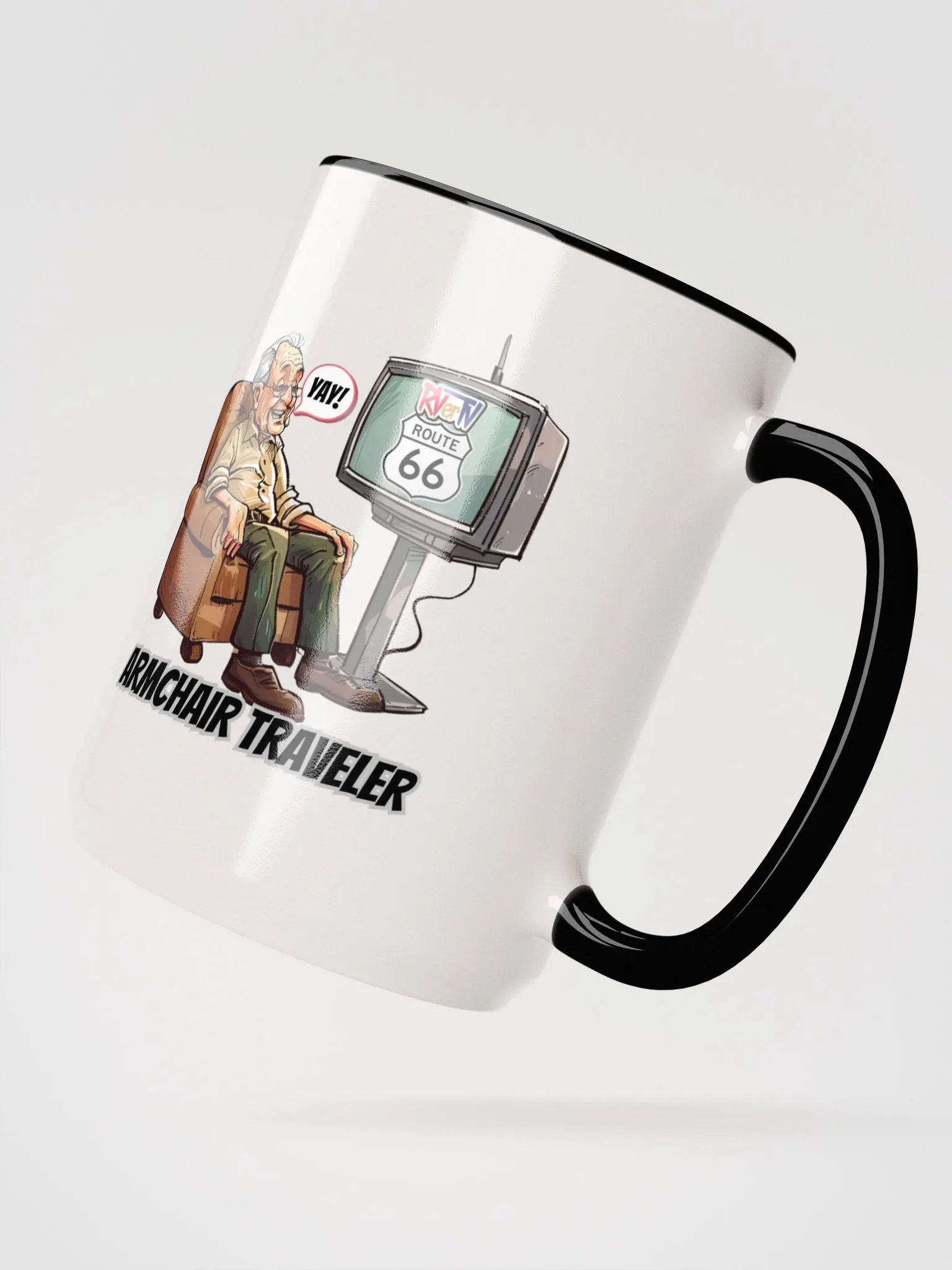 Armchair Traveler Grandpa - Coffee Mug product image (4)