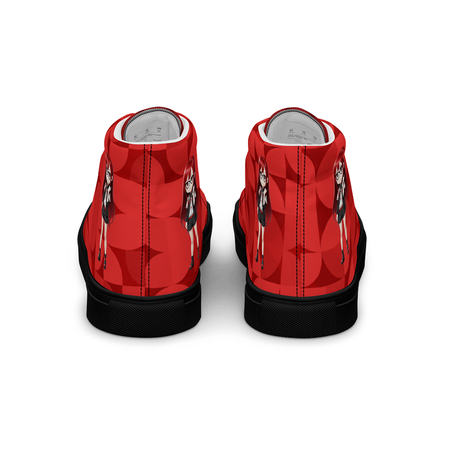 (Red CHIBI) K Women's High Top Canvas Shoes product image (4)
