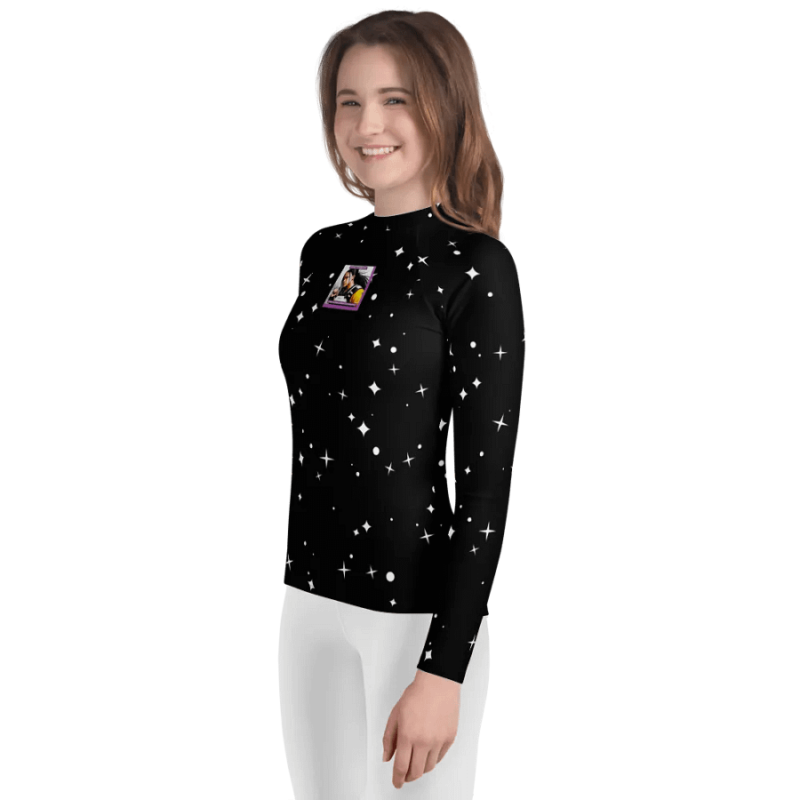 Starry Night Youth Rash Guard product image (7)