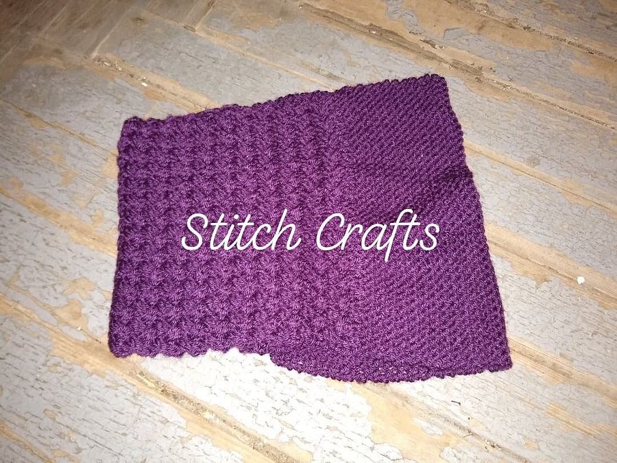 Purple Knit Cowl 🐑 product image (2)