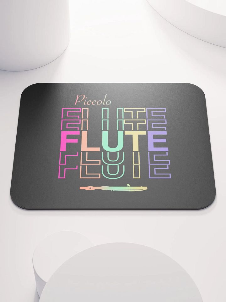 Symmetrical Flute Graphic Mouse Pad - Piccolo product image (2)