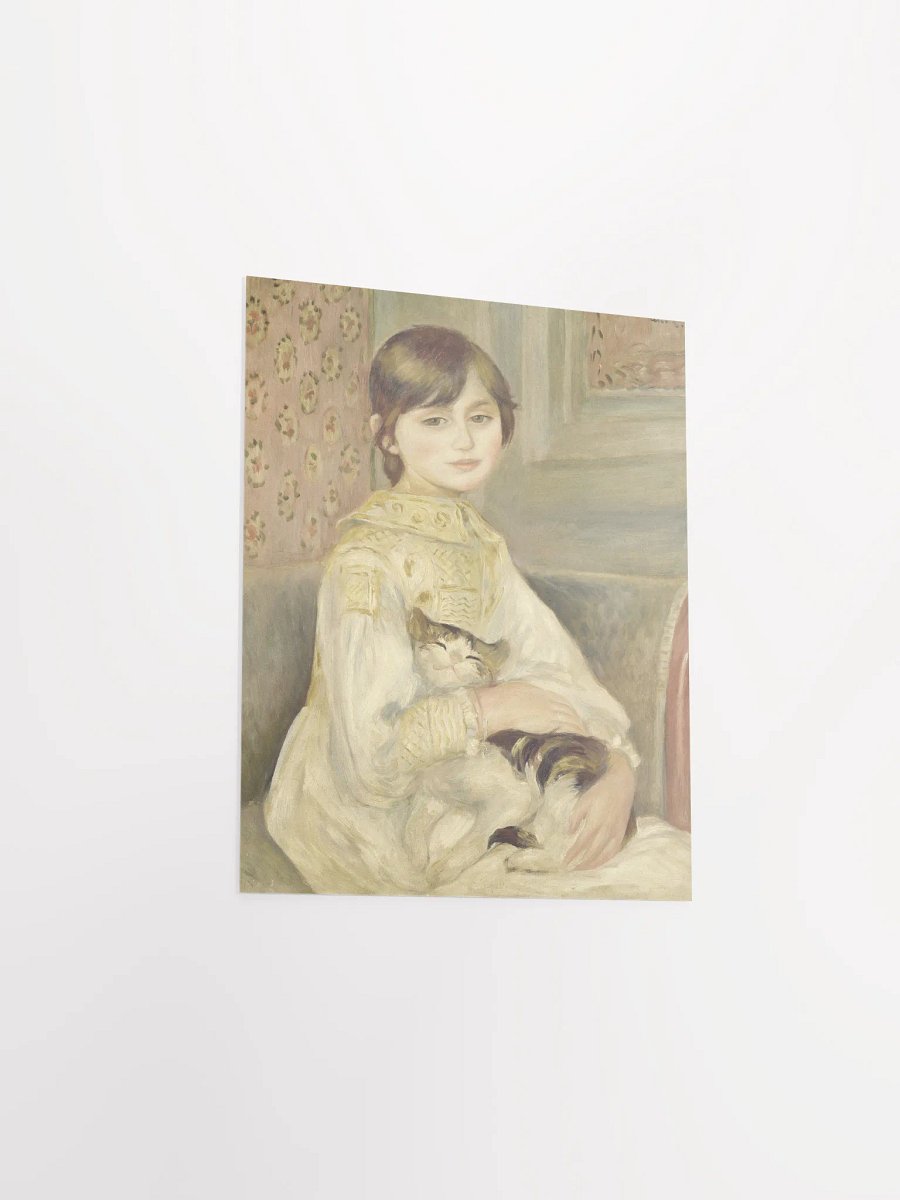 ''Julie Manet, also known as the Child with the Cat'' by Pierre-Auguste Renoir Poster product image (2)