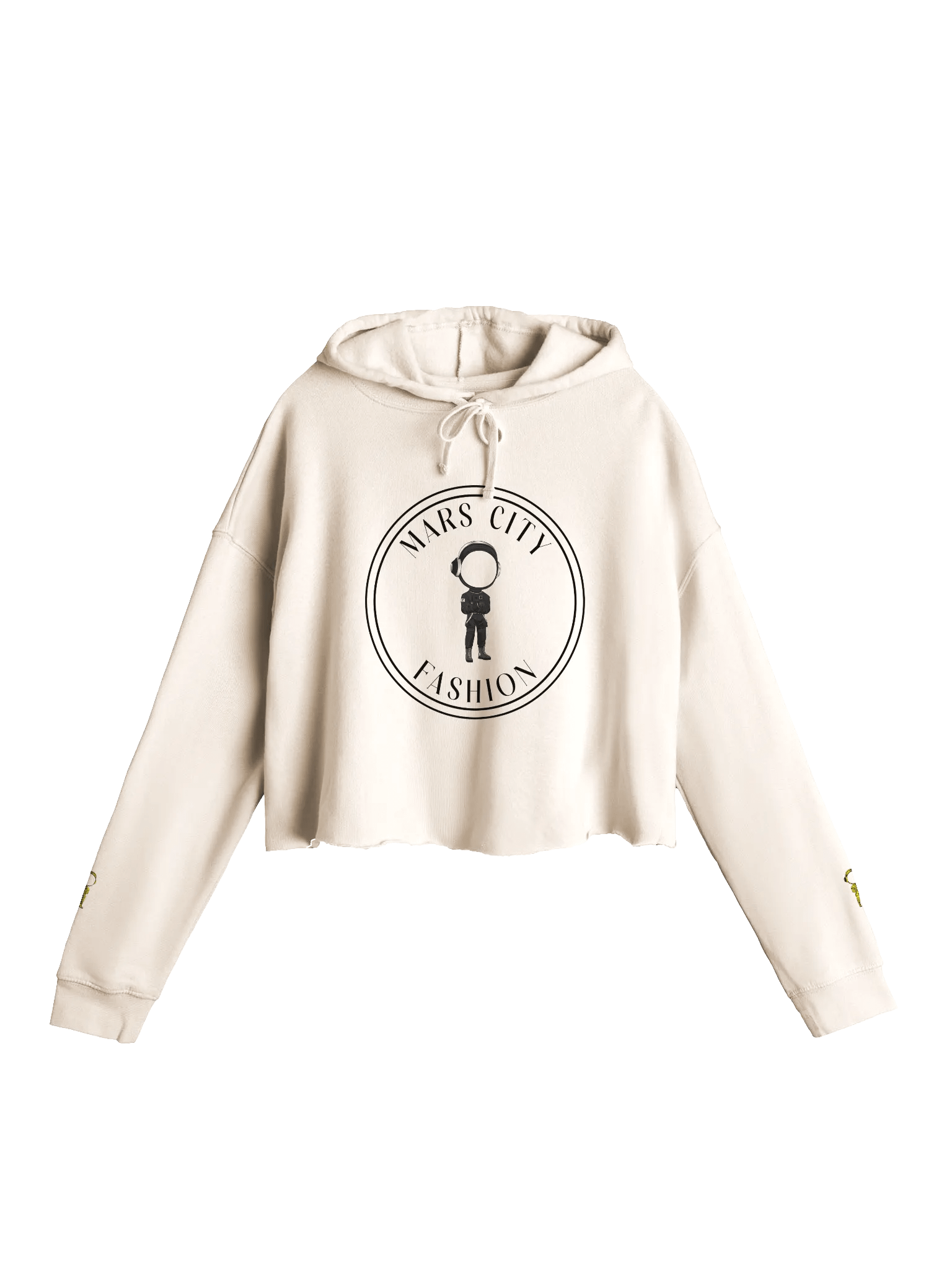 THE CERTIFIED QUEEN CROPPED HOODIE (5 LIGHT COLORS) product image (1)
