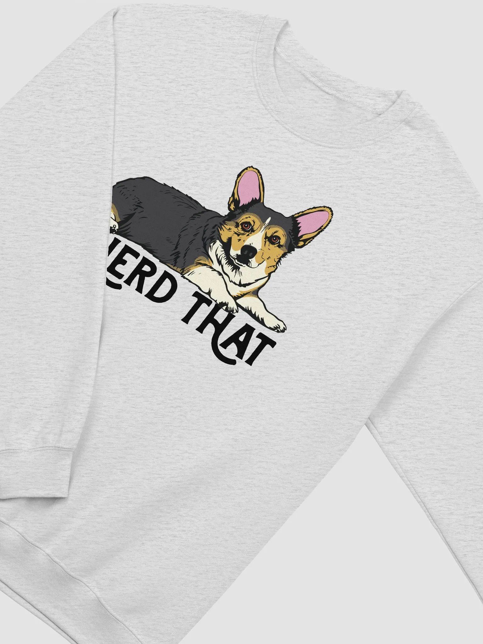 I Herd That Welsh Corgi (Tricolor) | Funny Sweatshirt for Corgi Paw-rents product image (4)