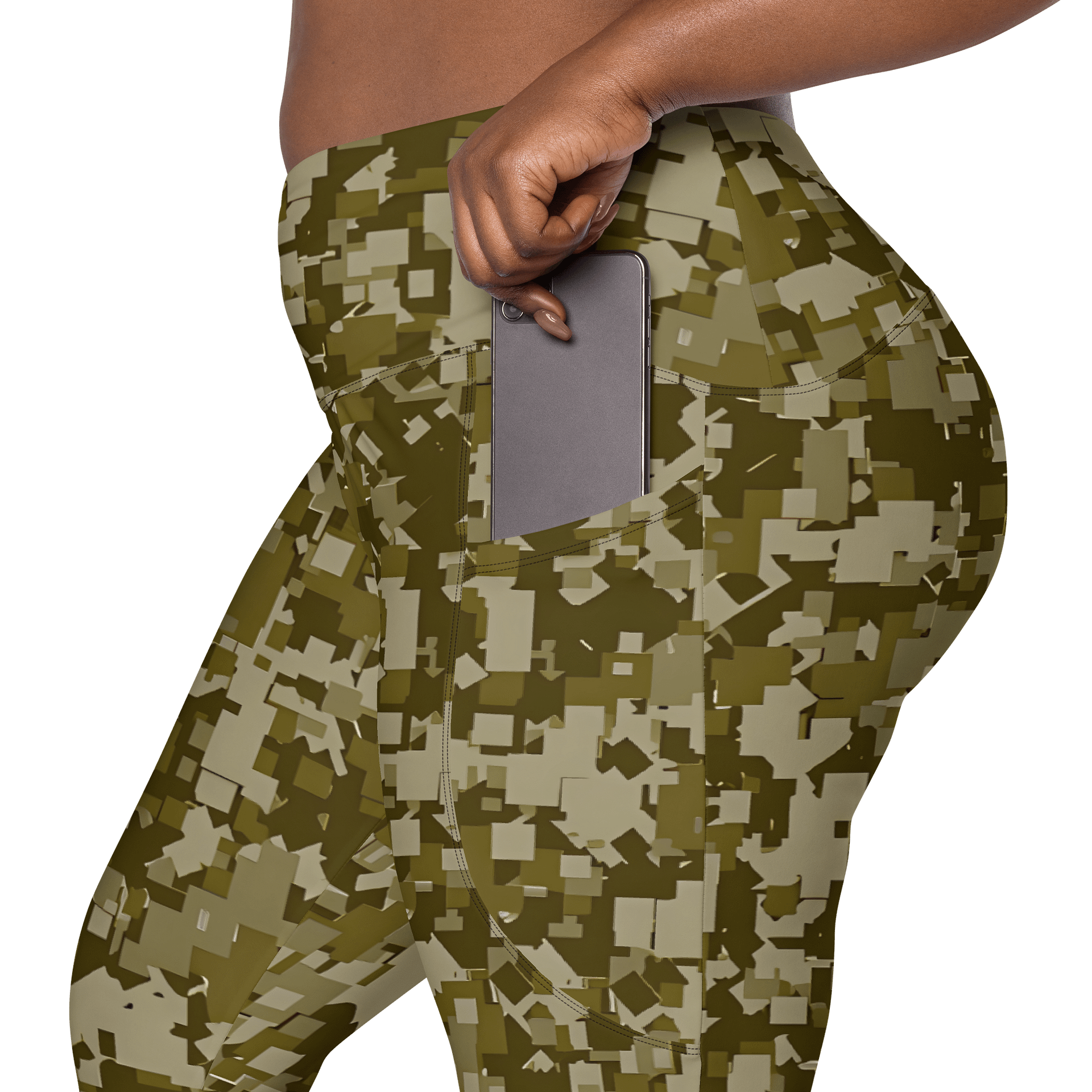 WhamBlam Camo All-Over Leggings with Pockets product image (8)