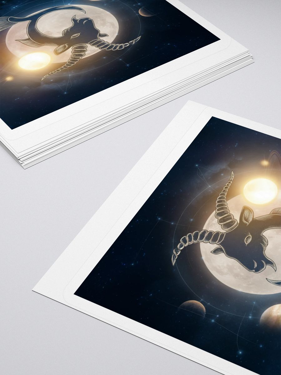 Capricorn Celestial Sign Sticker product image (12)