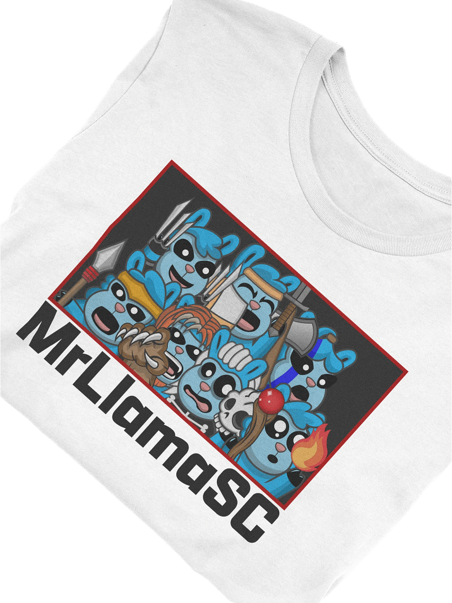 MrLlamaSC Llama Family T-Shirt product image (3)