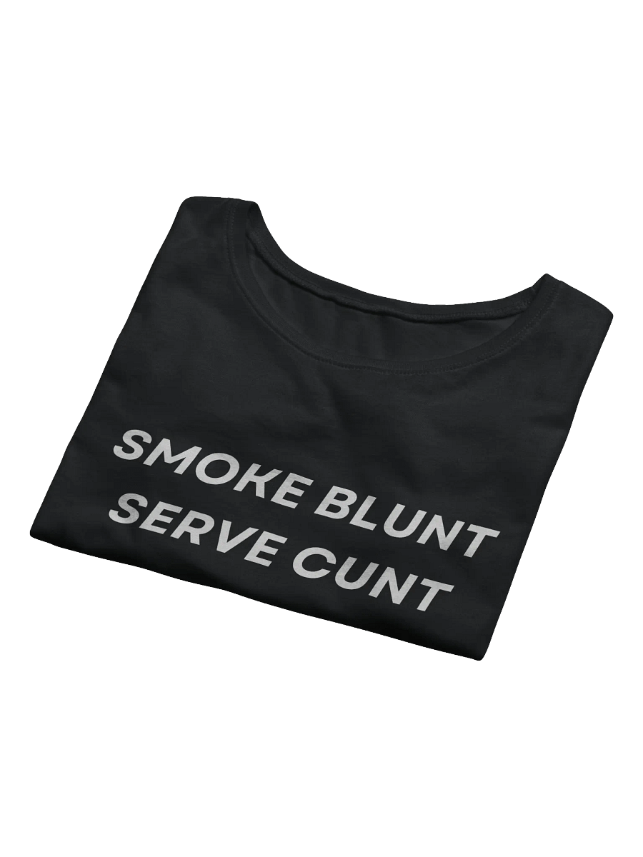 Serve Black Crop Tee product image (5)