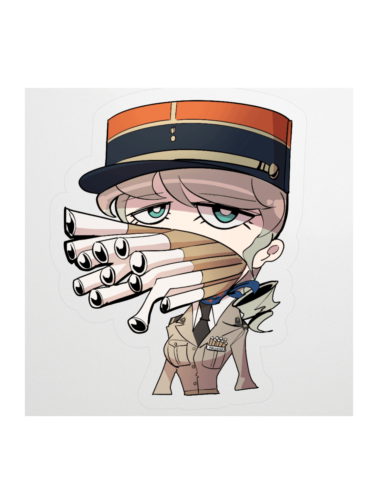 Cinq Cents Cigarettes - Yvette STICKER product image (1)