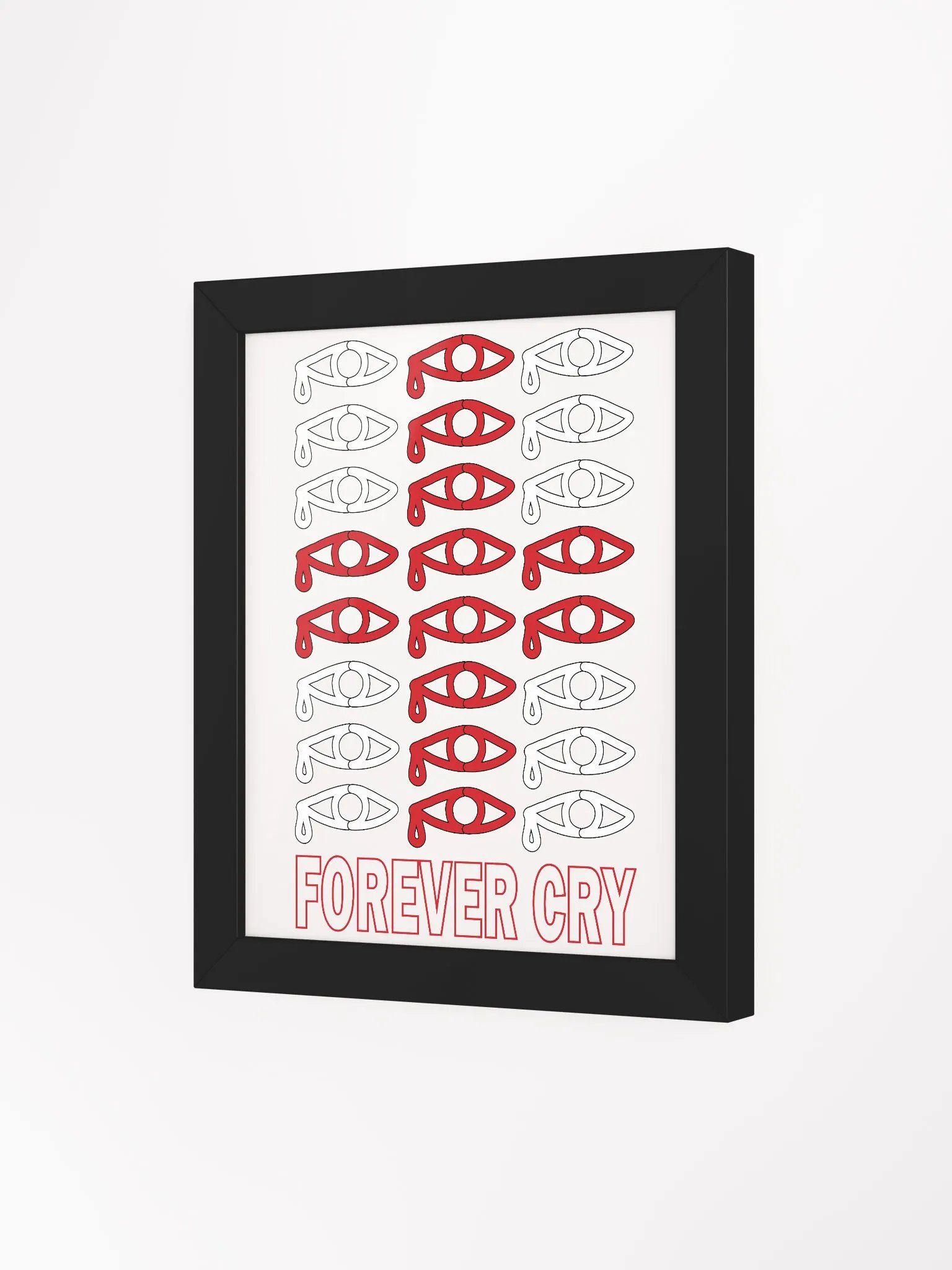 England - Forever Cry - Framed High-Quality Matte Poster product image (3)