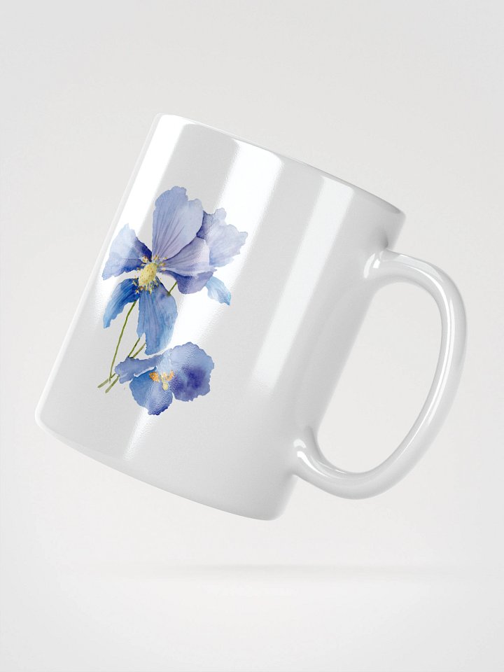 Blue Meconopsis Delight Mug product image (2)