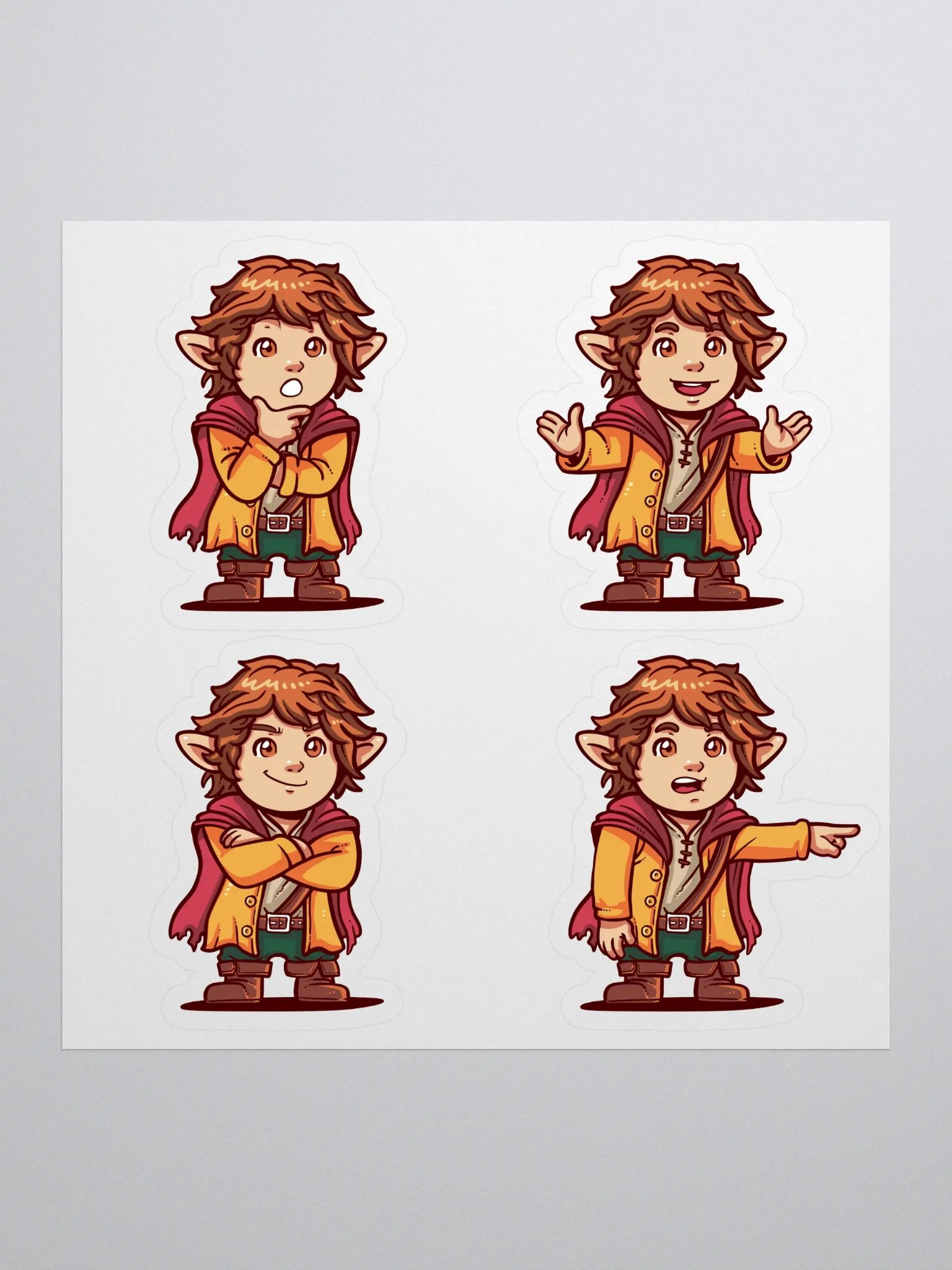 Fact Or Fantasy Gibby Sticker Pack | 4 Designs! product image (1)