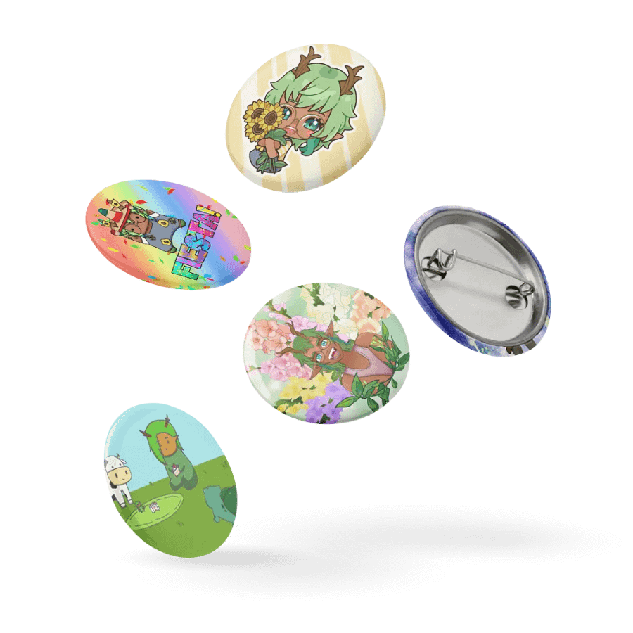 Whimsical Antlered Smiles Pin Set product image (14)