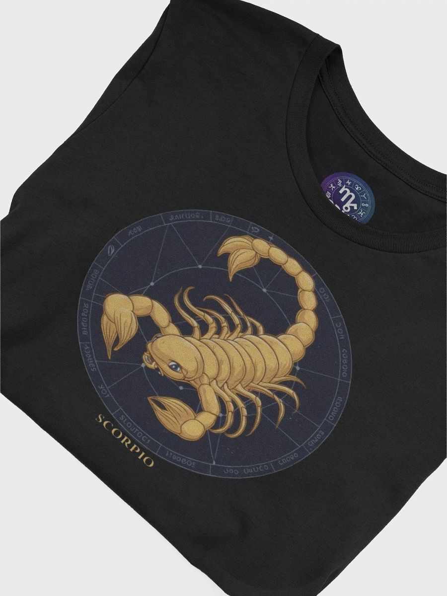 Unisex Scorpio Zodiac Supersoft T-Shirt with Celestial Design product image (8)