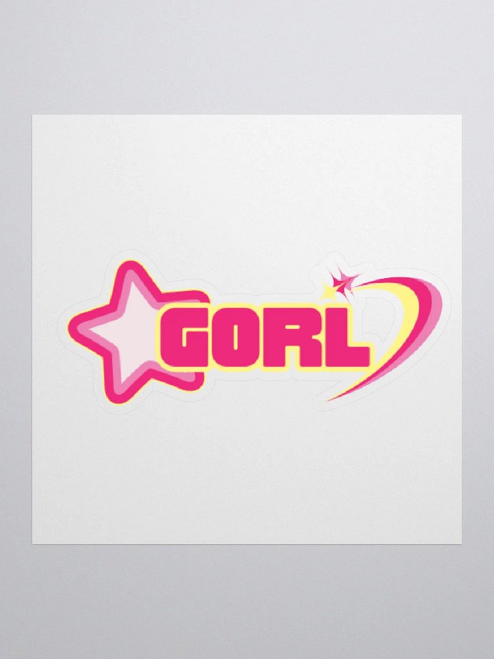 Whimsical GORL Kiss Cut Stickers product image (3)