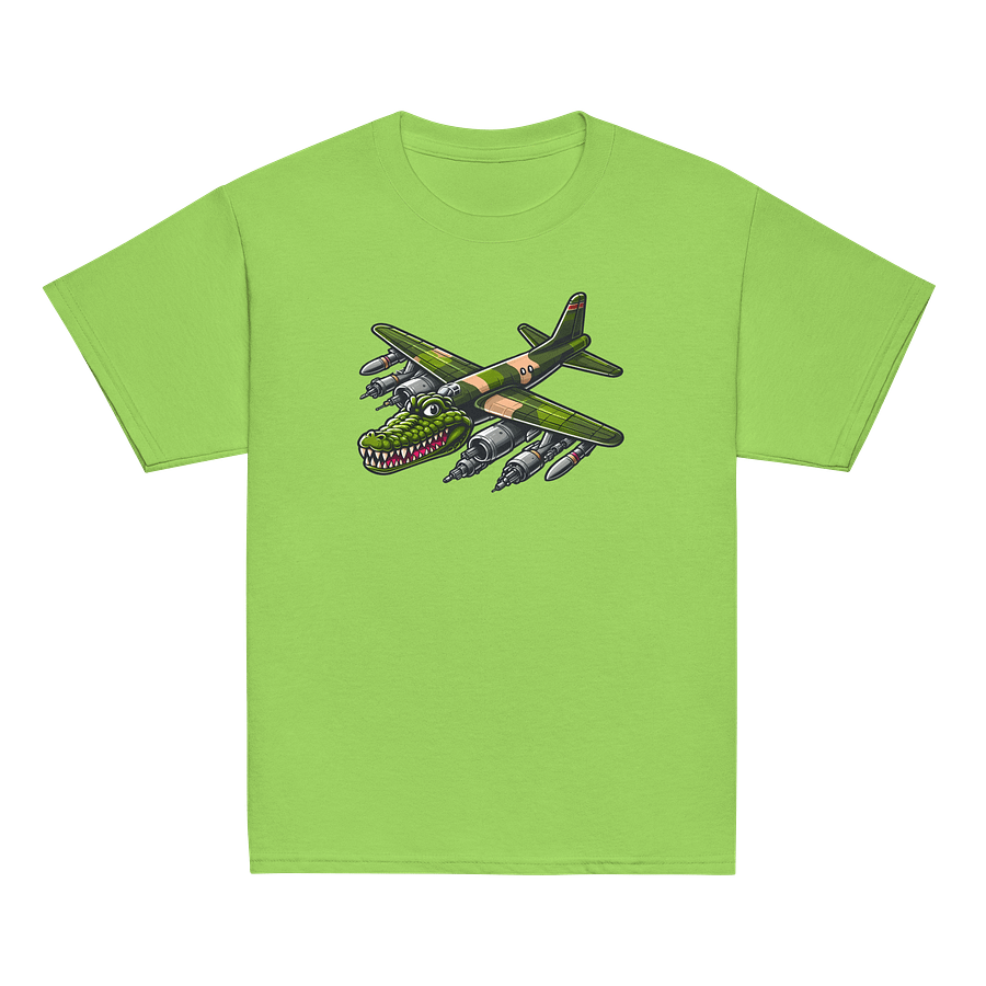 Cartoon Bombardiro Crocodilo – Kids Tee product image (22)