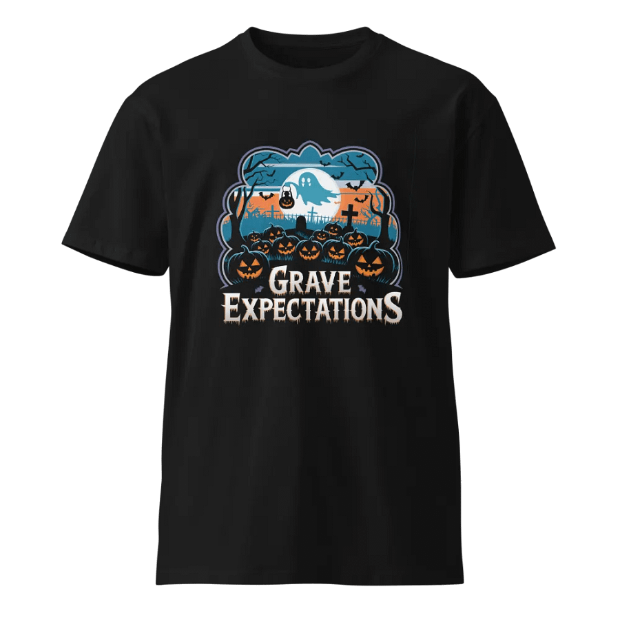 Grave Expectations Halloween Premium Tee product image (1)