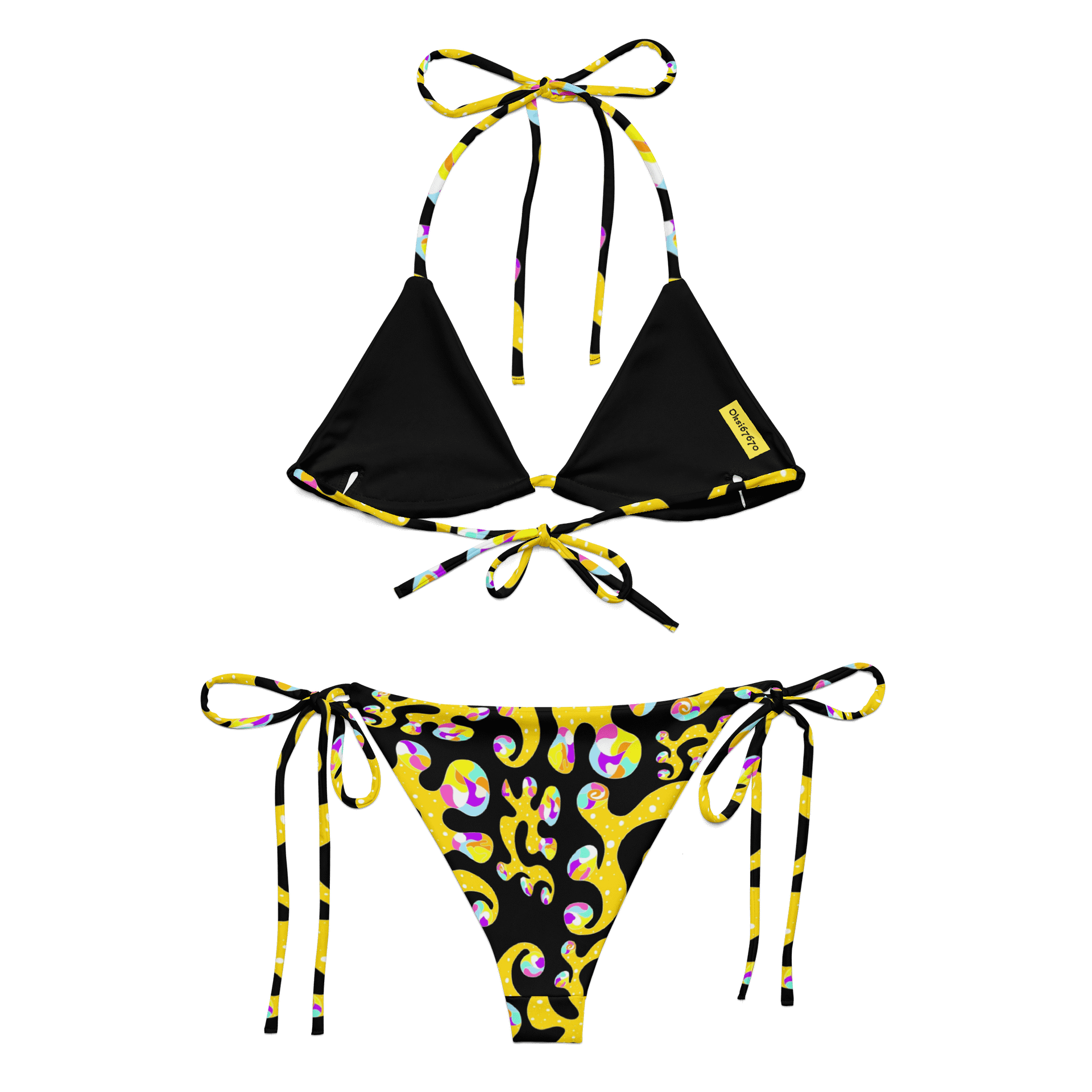 Reflective Shapes Recycled Bikini Set product image (3)