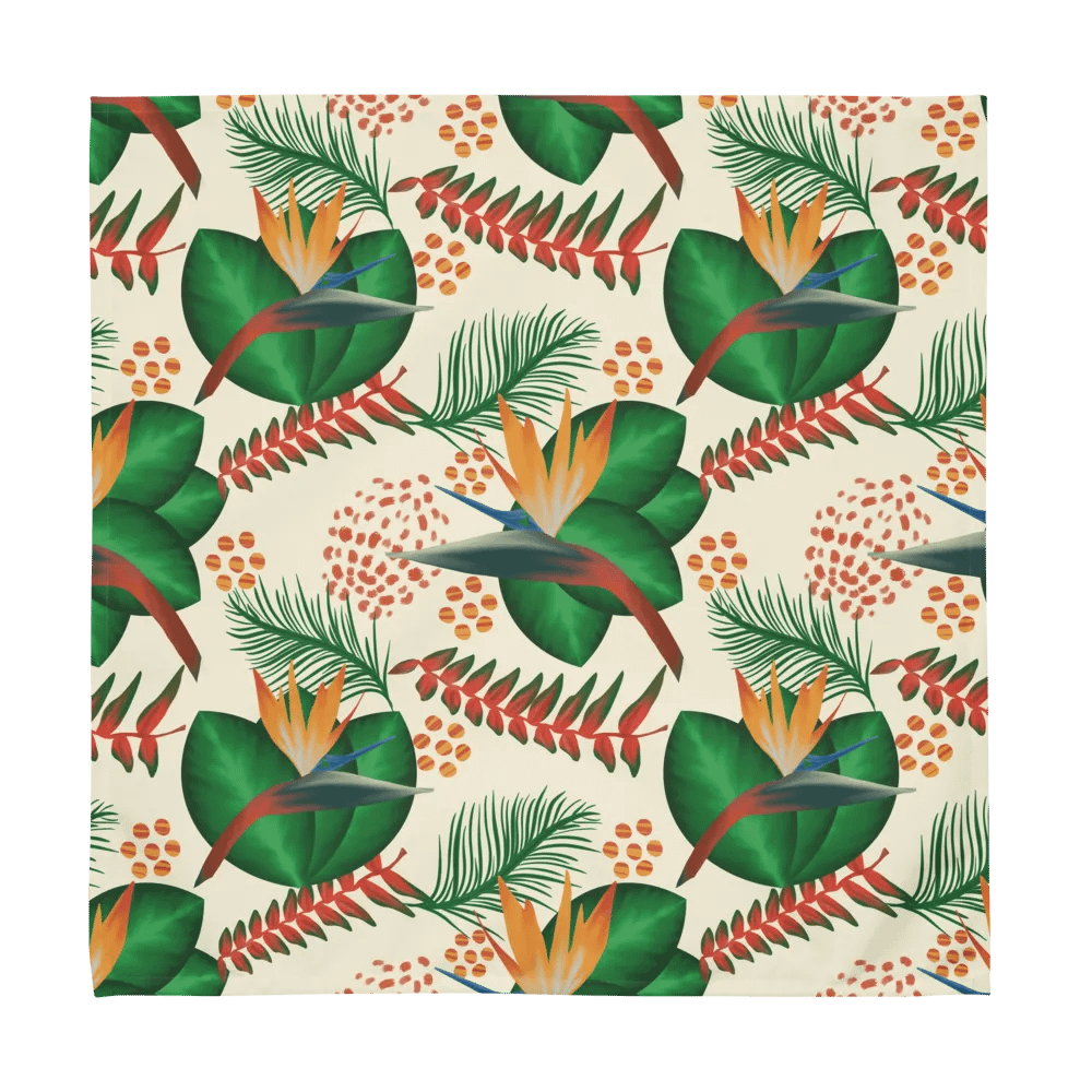 El Yunque Tropical Beige Cloth Napkins product image (3)