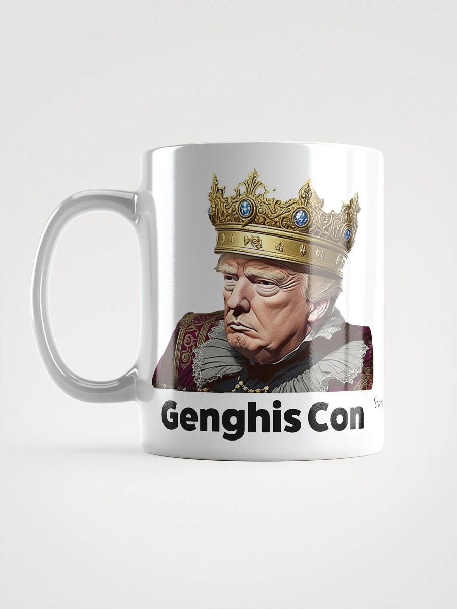 Donald Trump As Genghis Con Ceramic Coffee Mug product image (6)