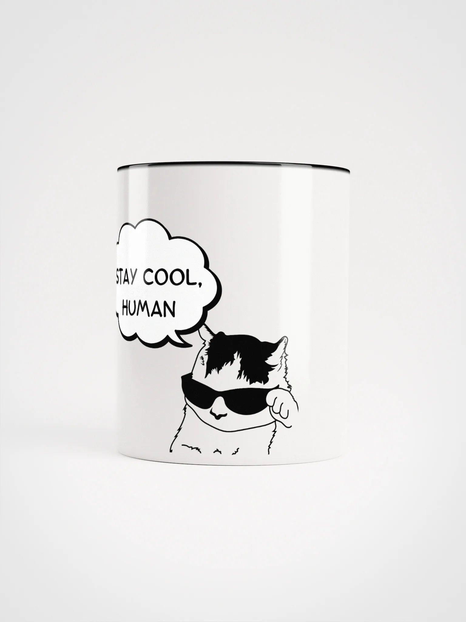Stay Cool Speech Bubble Mug product image (45)