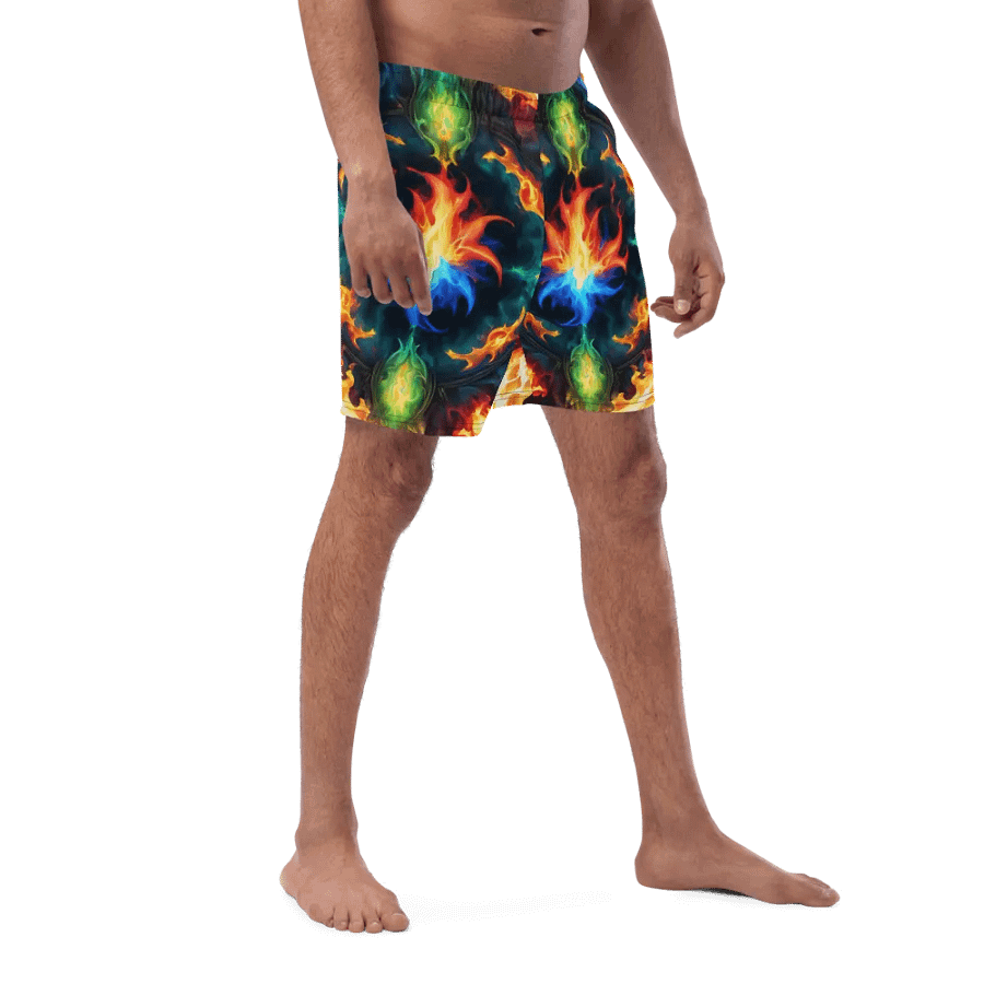 Ethereal Flame All-Over Swim Trunks product image (8)