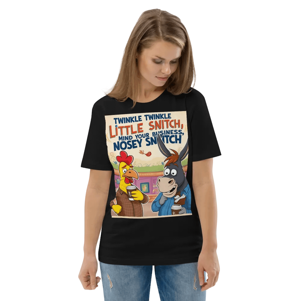 Whimsical Farmyard Coffee Time T-Shirt product image (8)