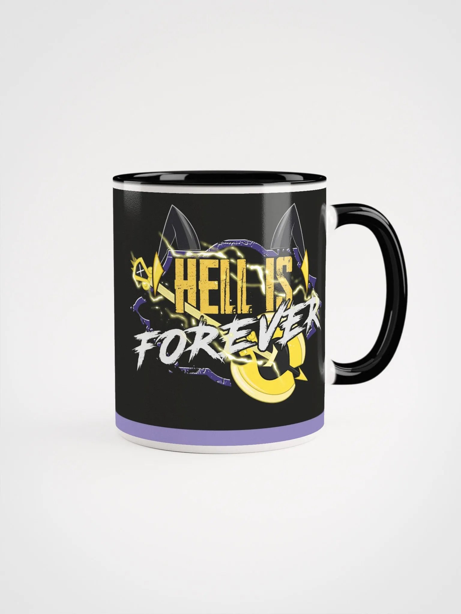 Hell is Forever Mug | Hazbin Hotel Heavy Metal Design product image (1)
