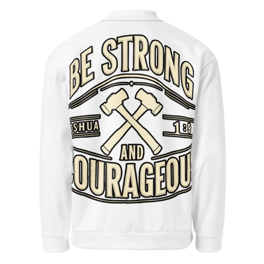 Be Strong and Courageous Bomber Jacket product image (3)