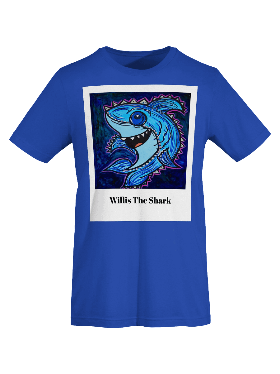 Willis The Shark Abstract Sea Animal T-Shirt product image (7)