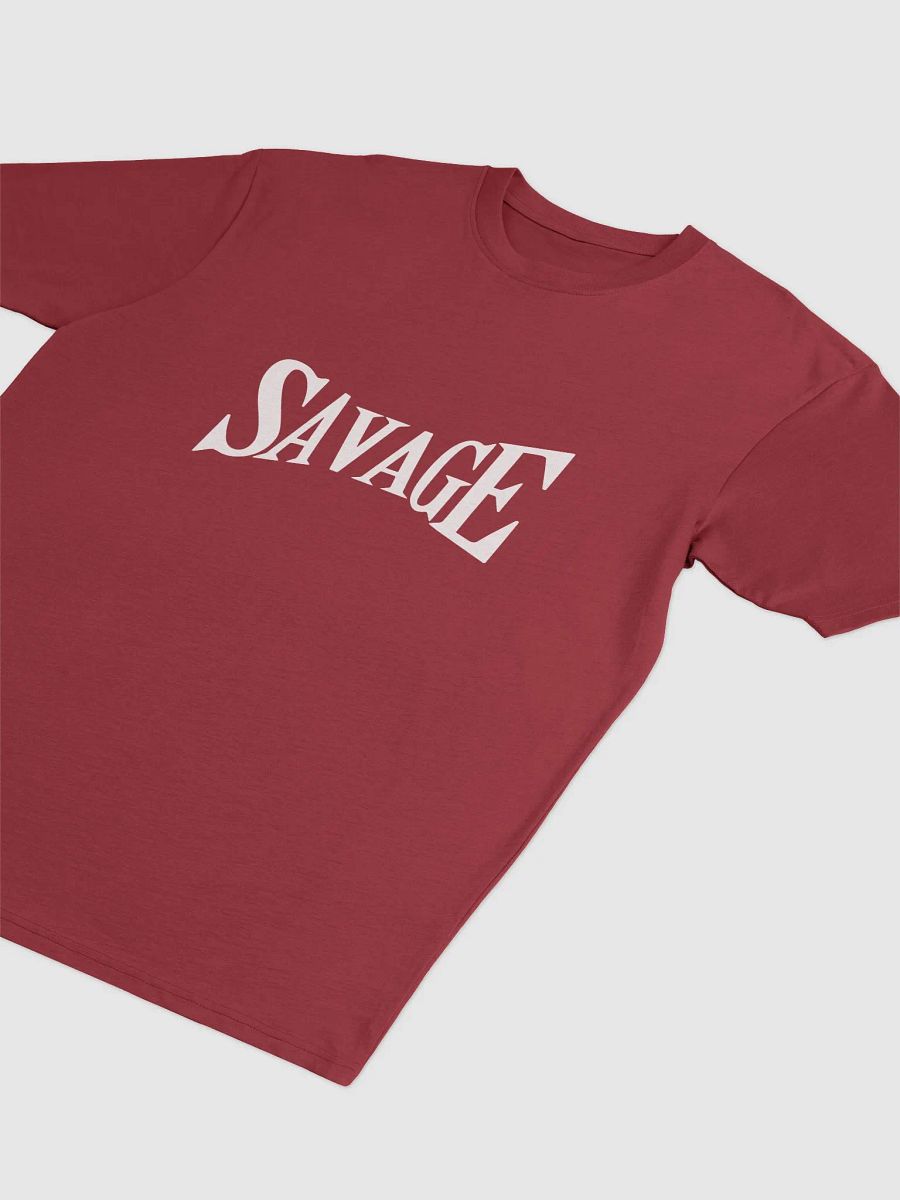 Savage Blocky Text Men's Tee product image (8)