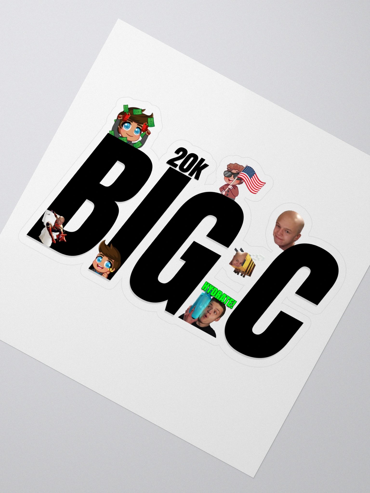 Big C 20k Sticker (Limited Edition) product image (2)