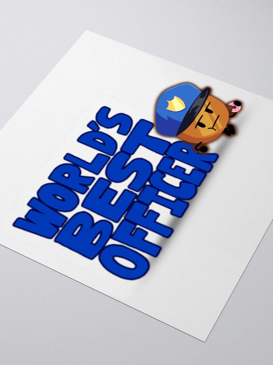 World's Best Officer Sticker product image (8)