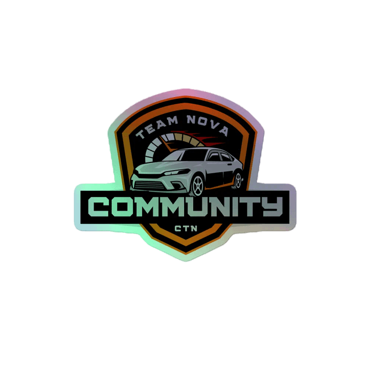 Team Nova Holographic Car Sticker Set product image (2)