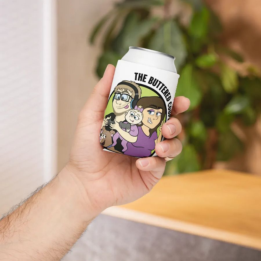 Buttered Couple Logo Can Koozie product image (6)