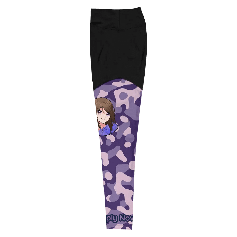 Purple Camo Nova Sports Leggings product image (10)