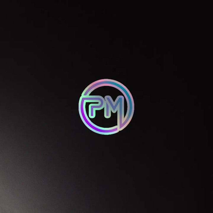 PM Gradient Holographic Sticker Set product image (2)