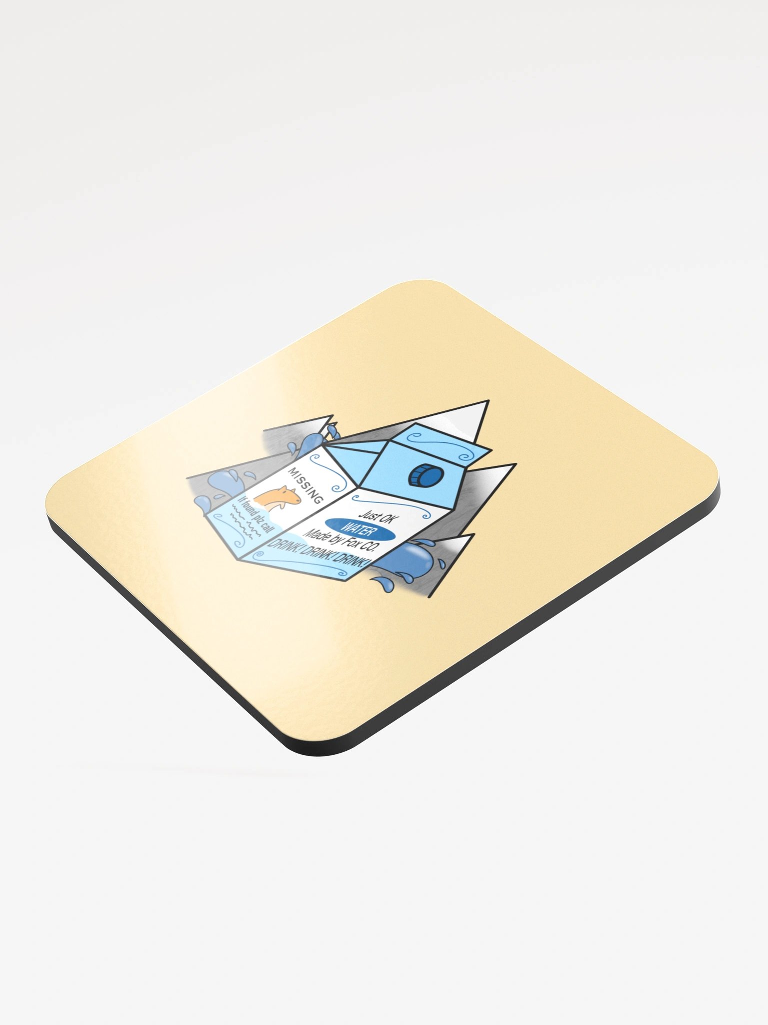 Just OK WATER CO. Cork Coaster product image (3)
