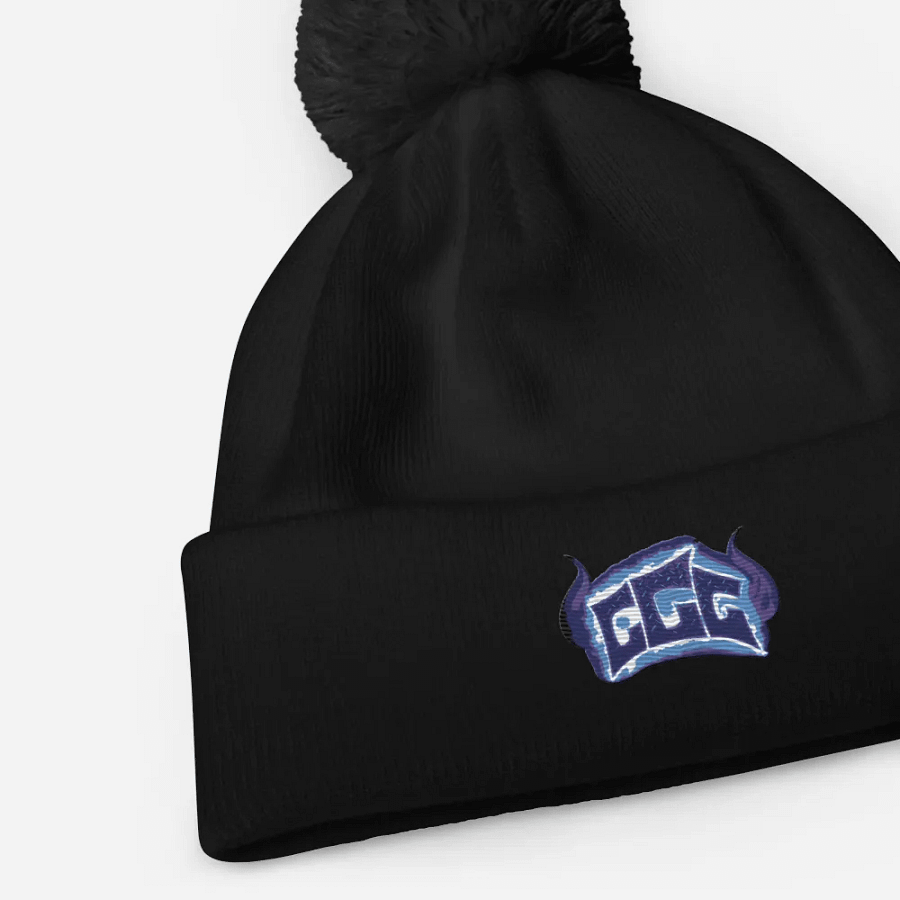 GGG Fire Logo Pom-Pom Beanie product image (8)