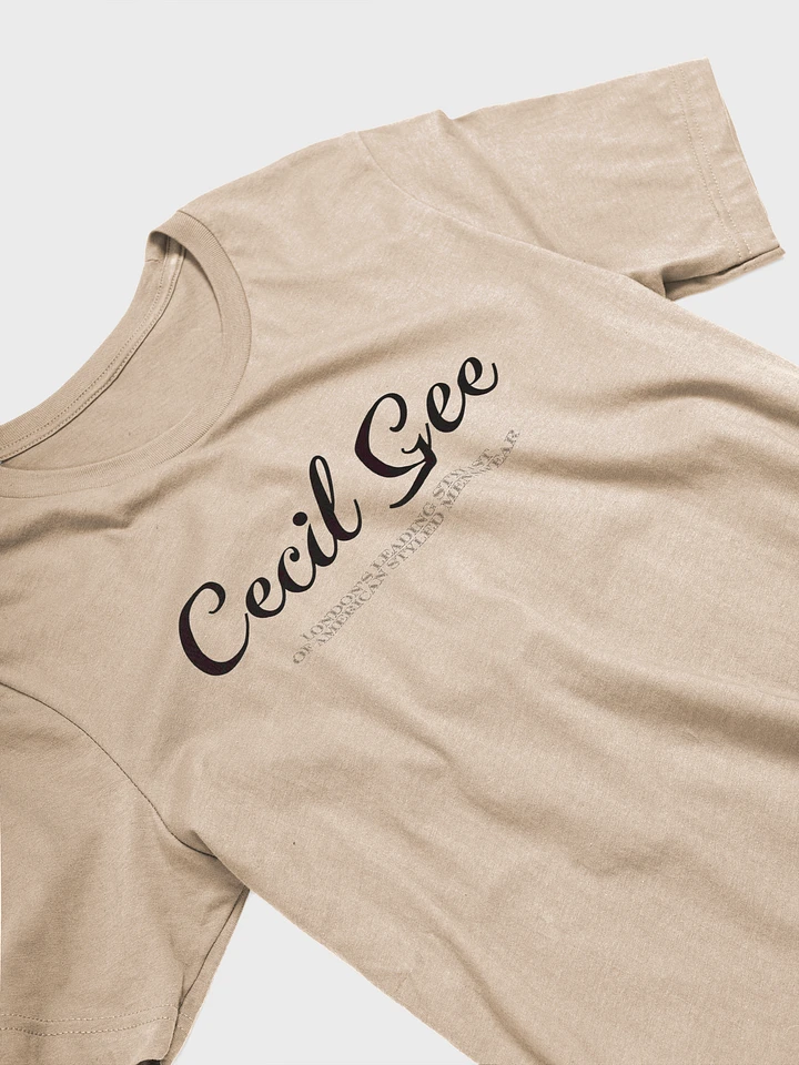 Cecil Gee Signature Script T-Shirt product image (52)