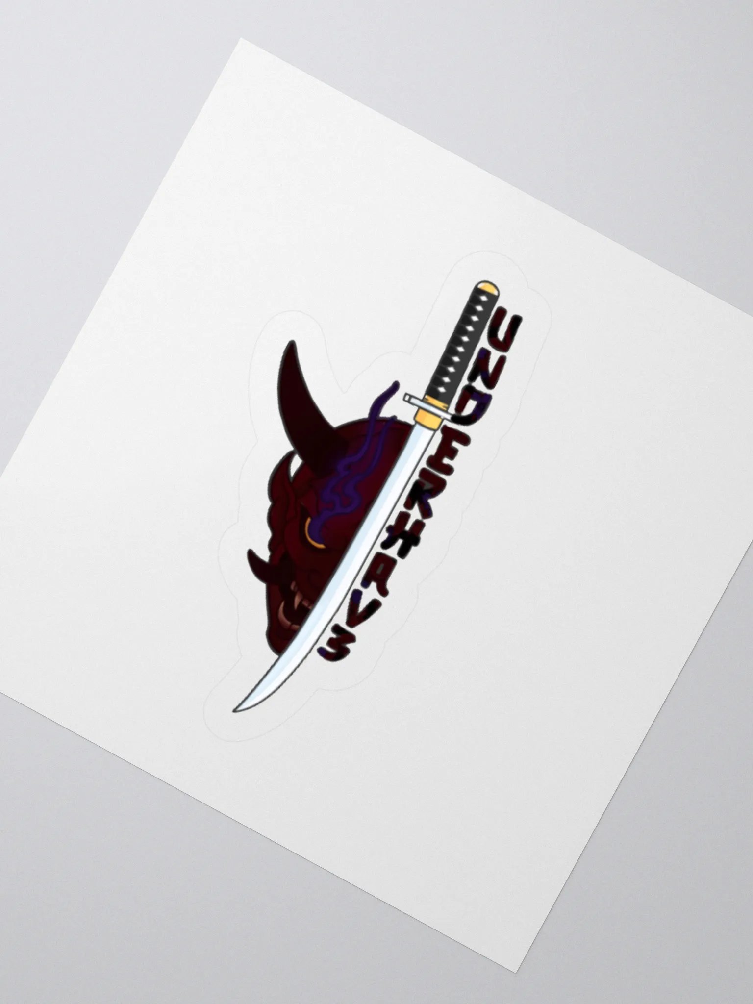 UNDERHAV3N Logo Sticker product image (5)