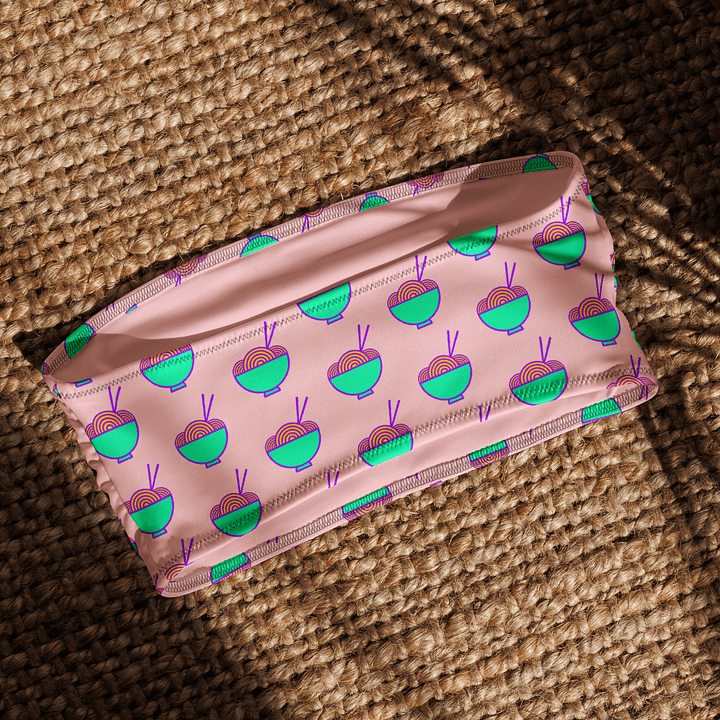 Noodle Crew Bikini Top! (Pink) product image (1)