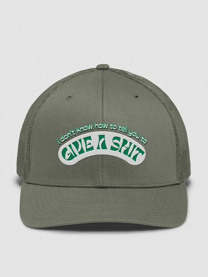 GIVE A SH*T 112 trucker hat product image (2)