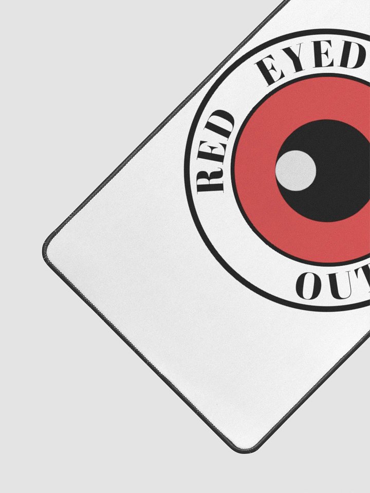RED EYED Desk Mat (12”x 22”) product image (2)