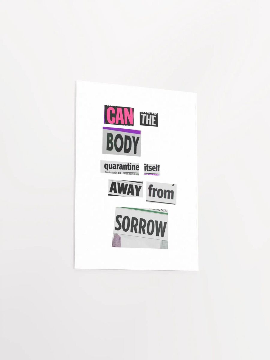 Sorrow Art Print product image (9)