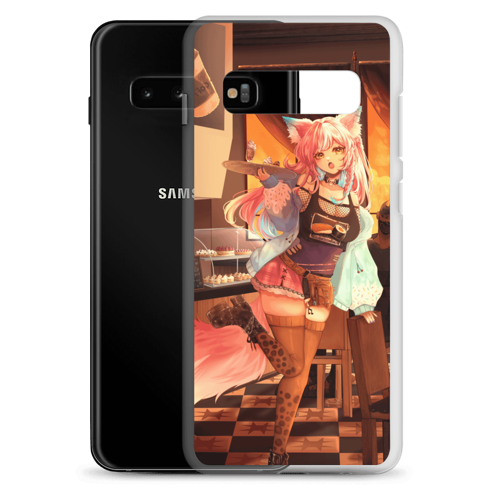 Working the Cafe Samsung® Clear Case product image (23)