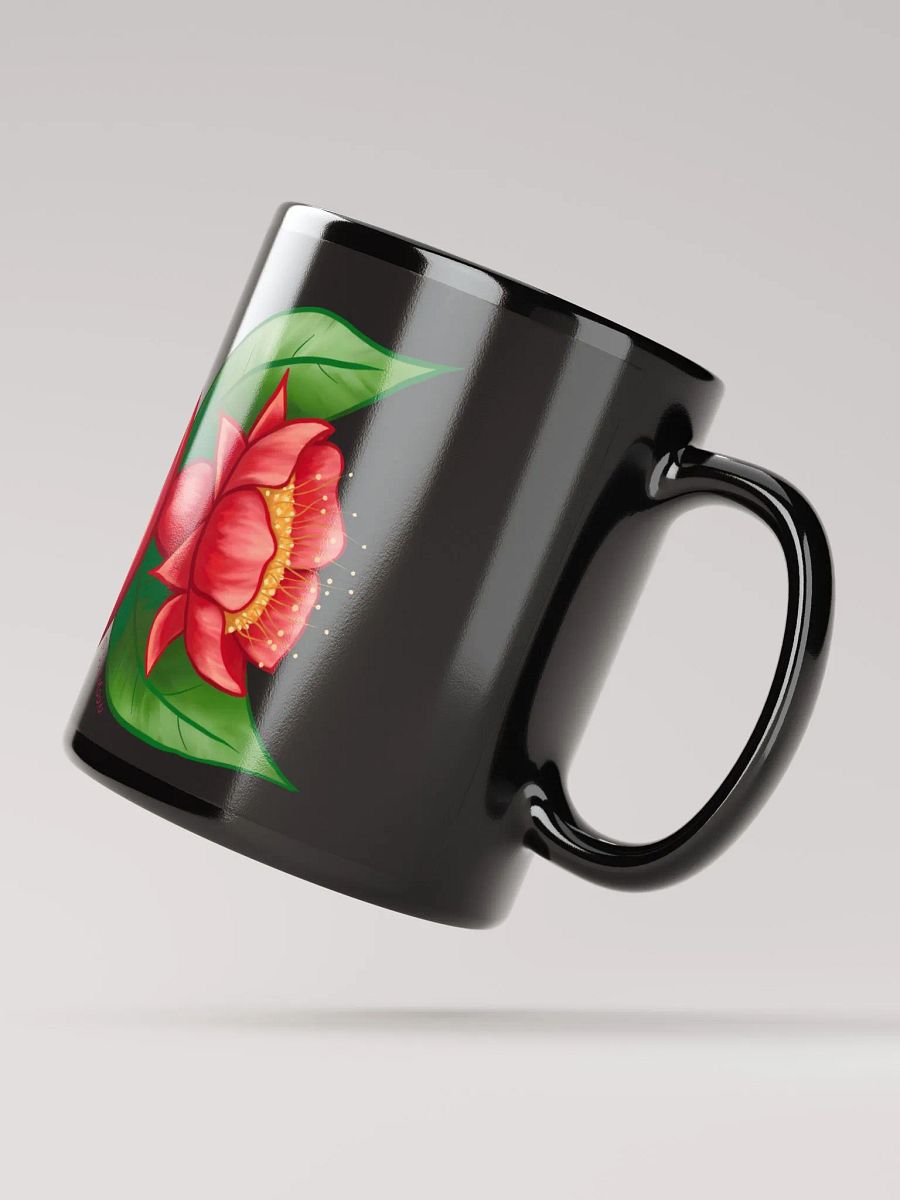 Triple Pom Black Coffee Mug product image (3)