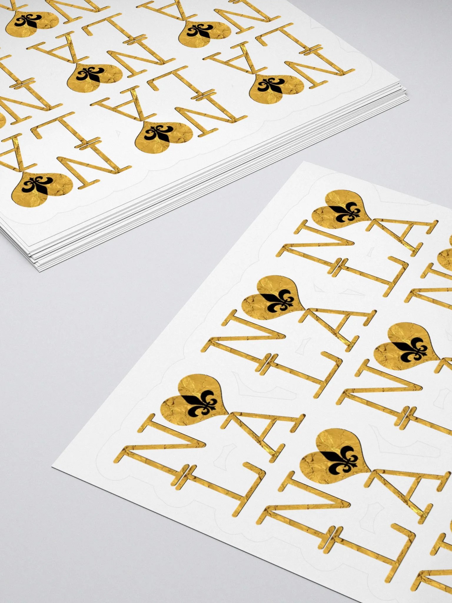 I LOVE NOLA **LEGACY STICKER** (GOLD WRAP FULL) product image (4)