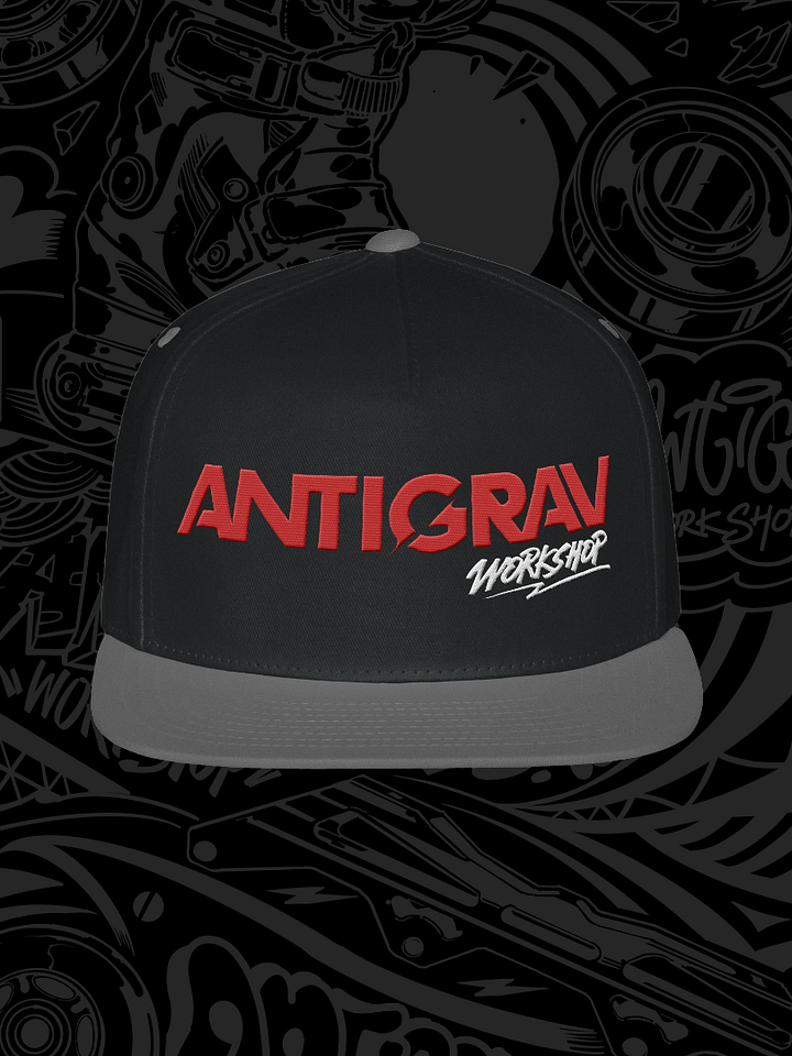 Two-Tone Logo Flat Snapback Cap product image (1)